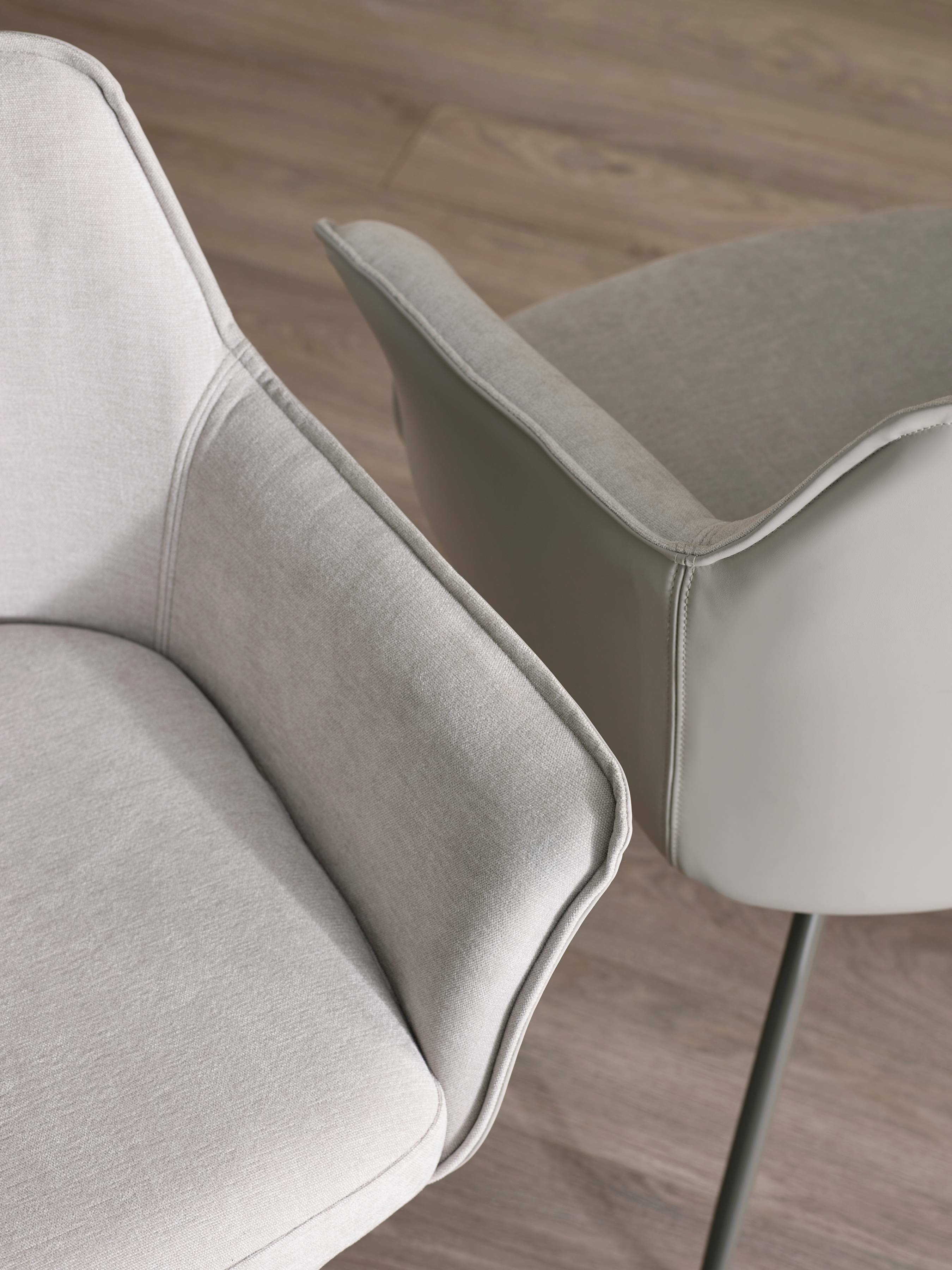 Beauly Ivory Chenille Dining Chair